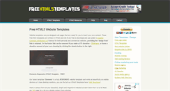 Desktop Screenshot of html5webtemplates.co.uk